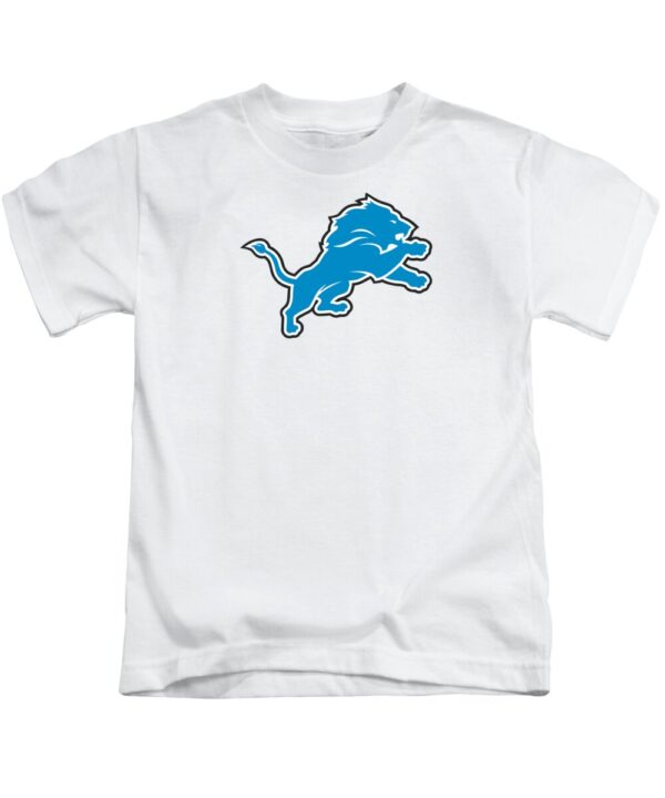 Detroit Lions LOGO - Print T-shirt - Weiss