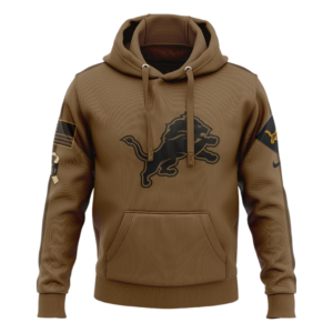 detroit lions military hoodie