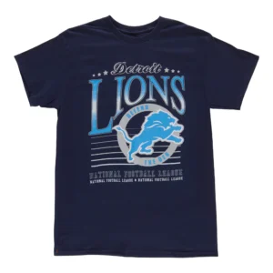 Detroit Lions Giant Tiger Blue T-Shirts